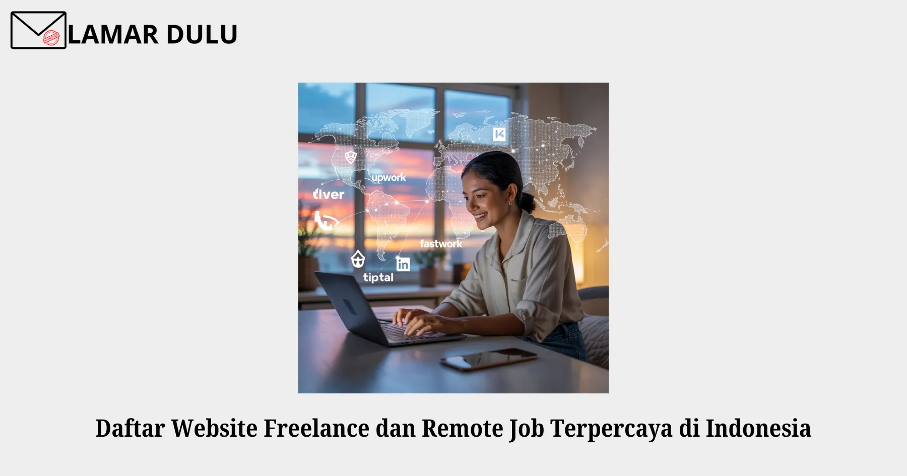 daftar website freelance dan remote job terpercaya di indonesia